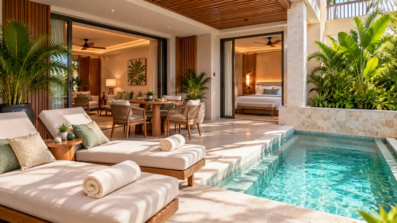 2 Bedroom Private Pool Suite
